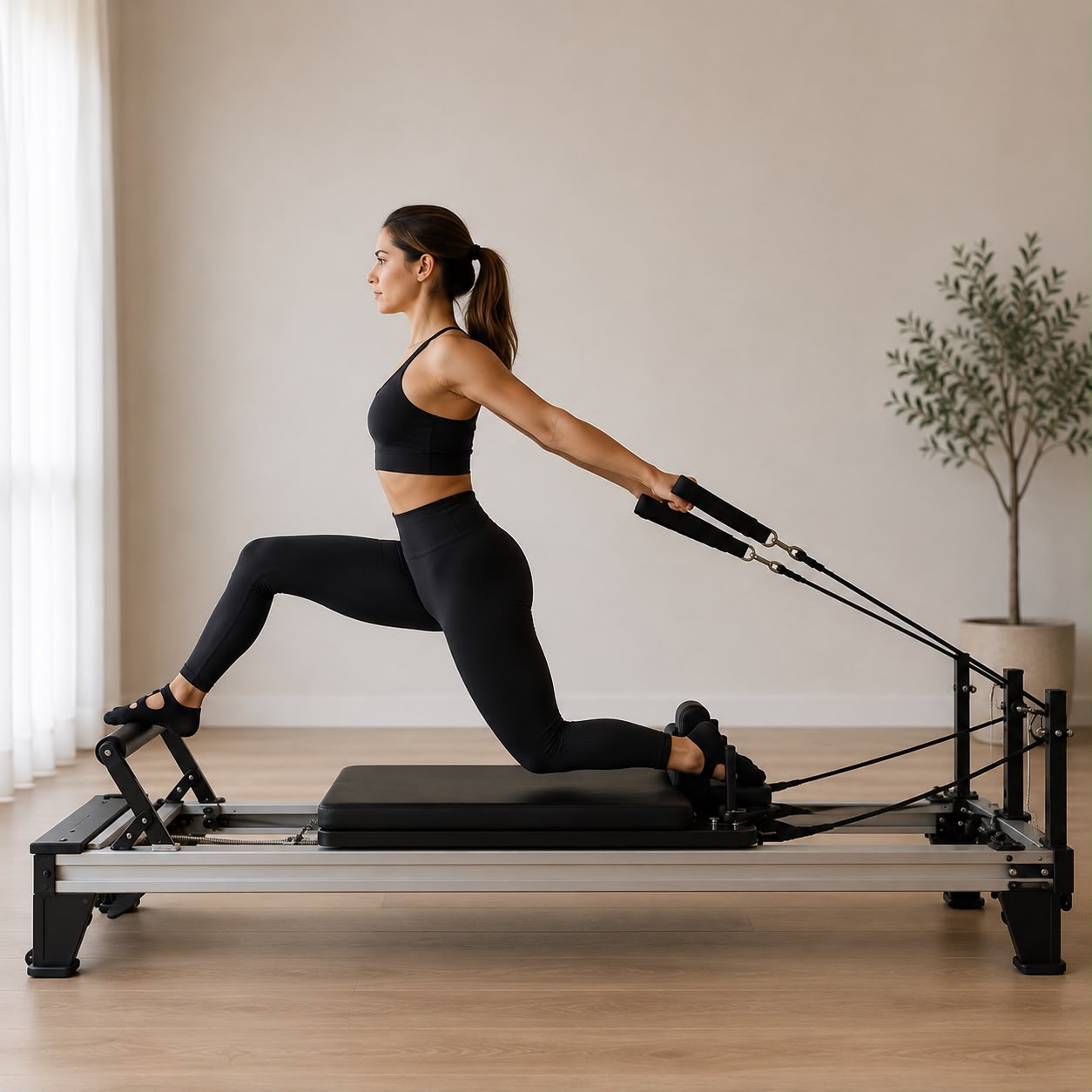 Sala de máquinas Reformer — Astra Pilates Studio, Puente Alto